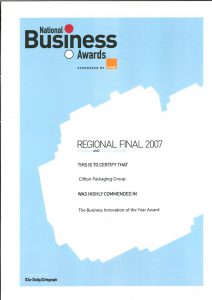Regional Finals 2007 - The Business Innovation of the Year Awards