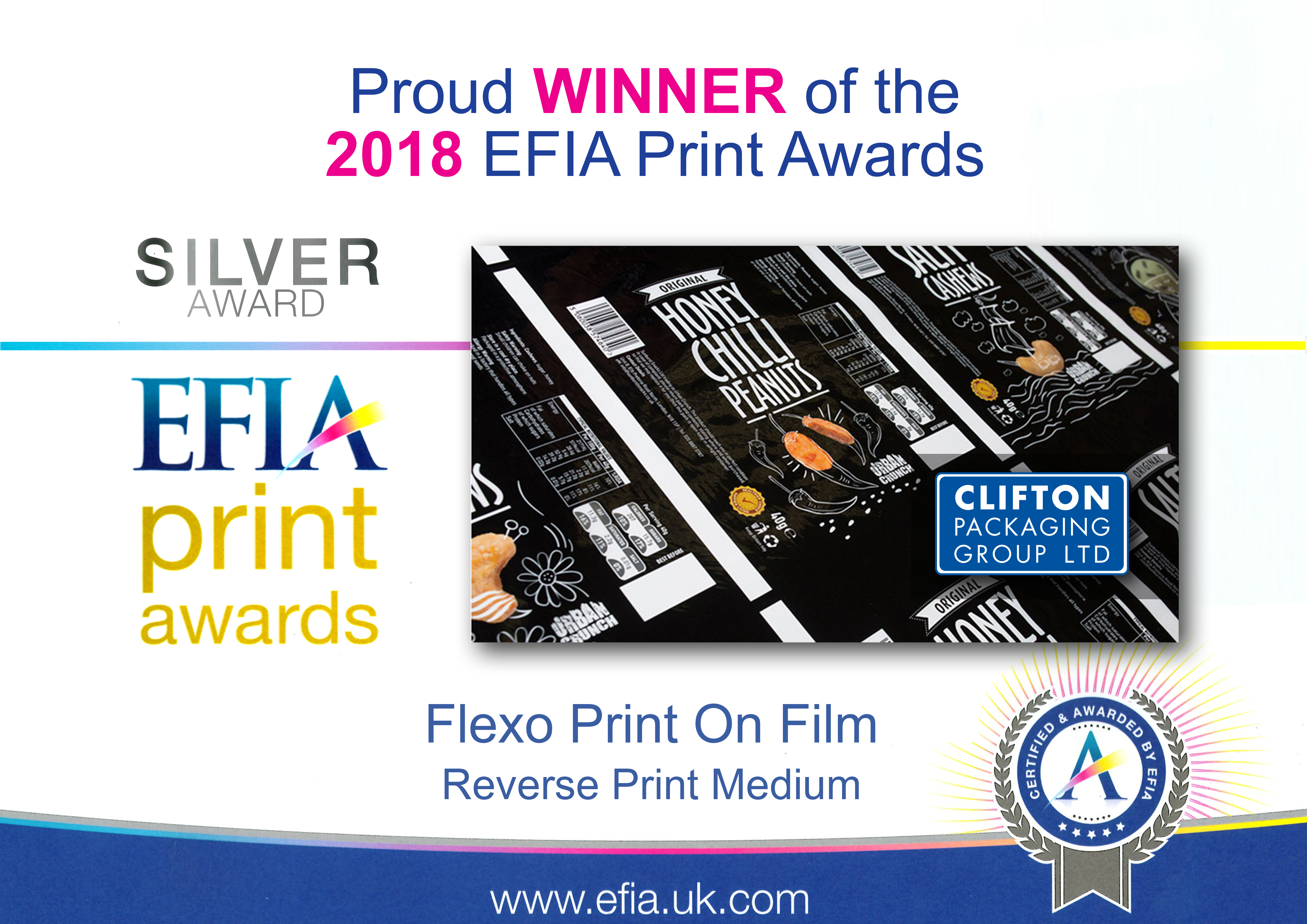 EFIA Print Awards 2018 - Silver Award